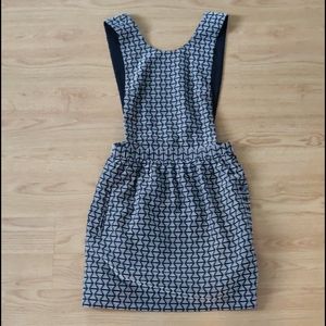 Topshop Overall Bib Dress Size 6 US